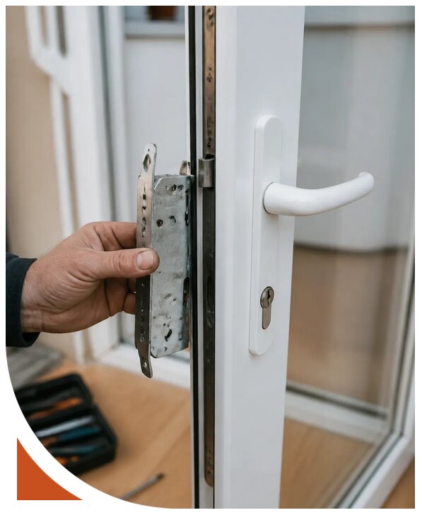 Ремонт замка пластиковой двери в Сургуте от 2556 р. | Разлок-Срг